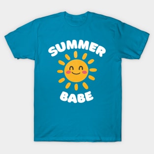 Summer Babe - Cute Sunshine Design T-Shirt